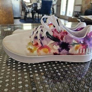 Nobull Floral Canvas Low Profile Sneakers